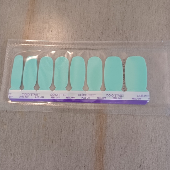 Color Street Nail Polish Strips - Mint Sprint - Picture 2 of 5